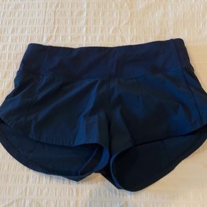 Navy lululemon size 2 speed up